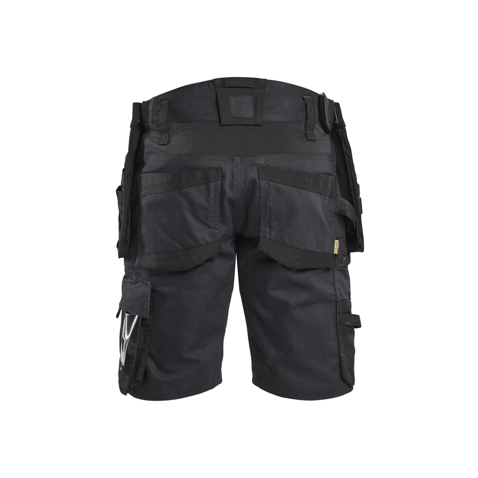 BLAKLADER 19721149 | STRIKER Craftsman Shorts with stretch Work Shorts Men - CORDURA Denim